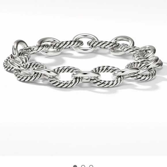 David Yurman Jewelry - David yurman Oval Link Chain Bracelet in Sterling Silver